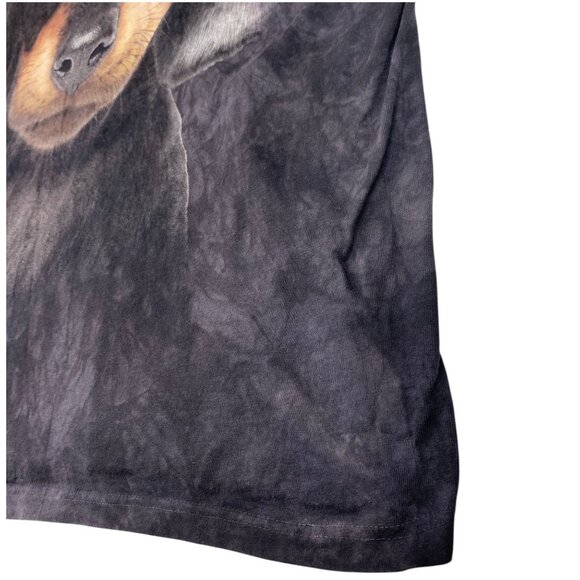 The Mountain Black Labrador Dog Graphic Tie Dye TShirt XL USA Made Vincent Hie - Picture 13 of 15